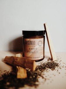 SANTO TOBACCO - świeca sojowa